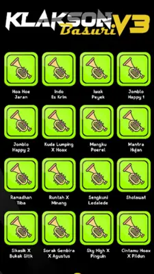 Klakson Basuri V3 android App screenshot 1